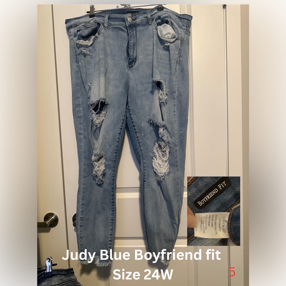 Judy Blue Boyfriend Fit Size 24W